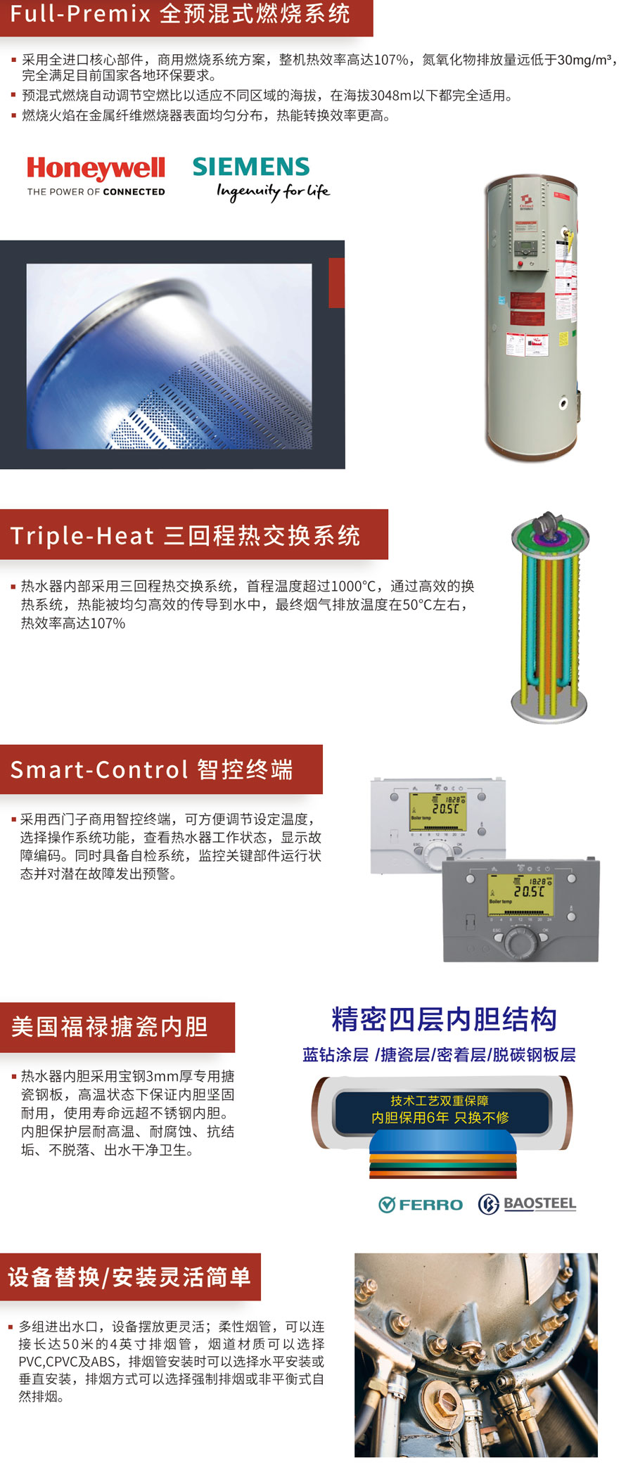 热水锅炉的燃烧过程及换热面